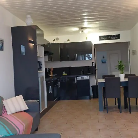 Appartement Spacieux De Plein Pied Avec 2 Chambres, Cuisine, Salon, Terrasse A 2 Minutes De La Plage Gruissan Exterior photo